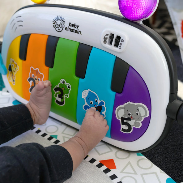 BABY EINSTEIN Postýlka s ohrádkou na hraní 3v1 Kick & Snooze™ 0m+