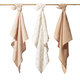 Babyono Super Soft mušelínové pleny 70×70 cm béžová 3 ks