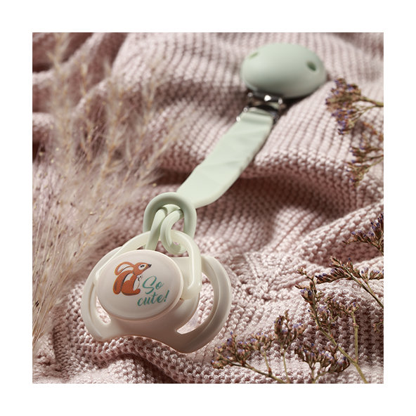 Babyono silikonové symetrické dudlíky 6–18 m 2 ks