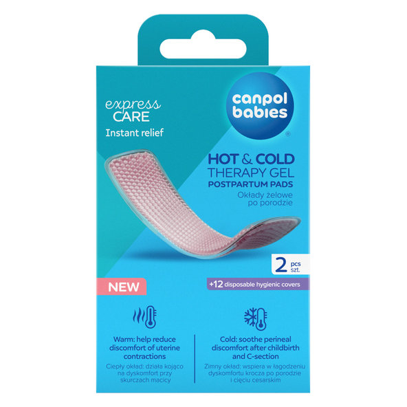 Canpol Babies Hot&Cold poporodní gelové vložky 2 ks