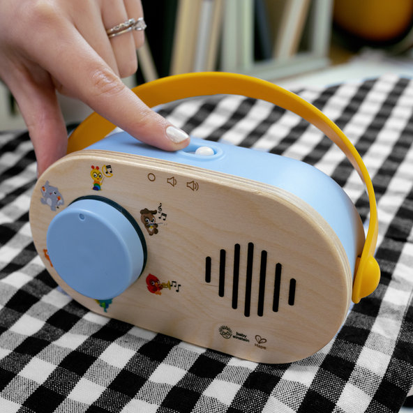 BABY EINSTEIN Hračka rádio Discovery Radio™ HAPE 6m+