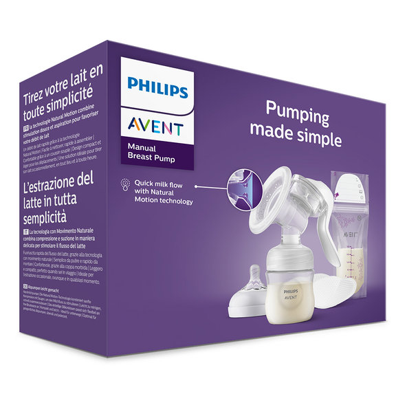 Philips AVENT manuální odsávačka mateřského mléka SCF430/20
