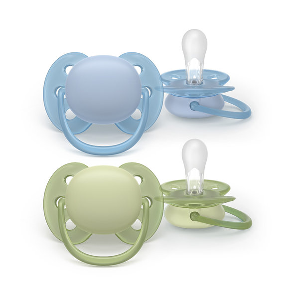 Philips AVENT Dudlík Ultrasoft Premium kluk 0-6m 2 ks