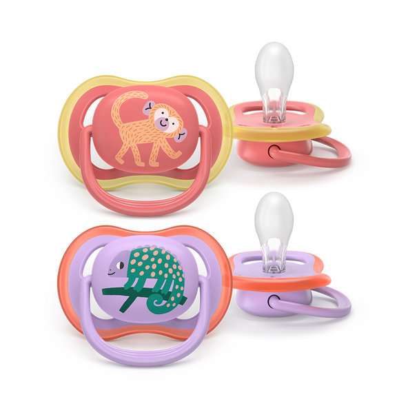Philips AVENT DUDLÍK Ultra air 18+m dívka 2ks