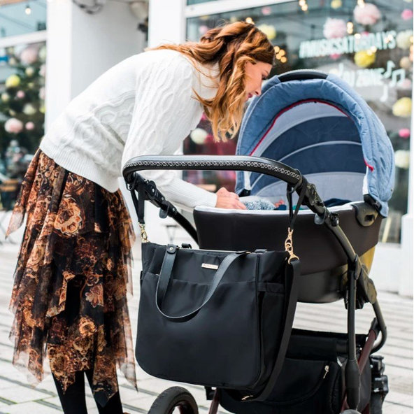 Babyono Coco přebalovací taška černá