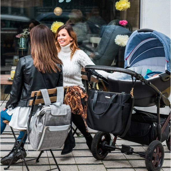Babyono Coco přebalovací taška černá
