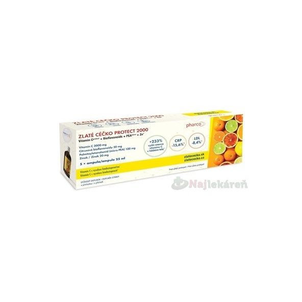 Zlaté Céčko Protect 2000 ampule 5x25 ml