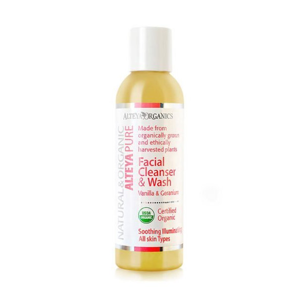 Alteya čisticí gel na tvář vanilka a geranium 150 ml