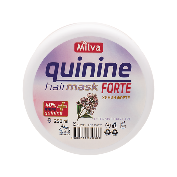 MILVA chinínová maska na vlasy Forte 250 ml