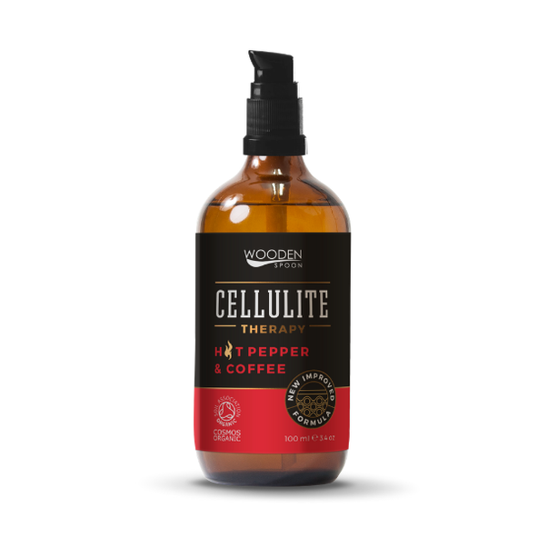 Wooden Spoon olej proti celulitidě pepř káva 100 ml