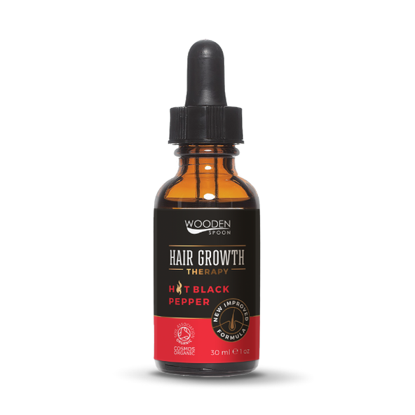 Wooden Spoon sérum pro růst vlasů s černým pepřem 30 ml