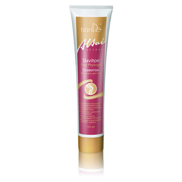 TIANDE Slaviton Fytogel na nohy 125 ml