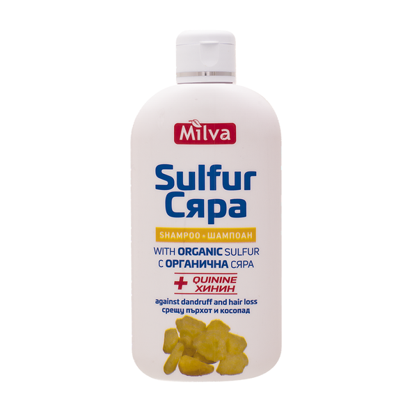 MILVA šampon síra a chinín 200 ml