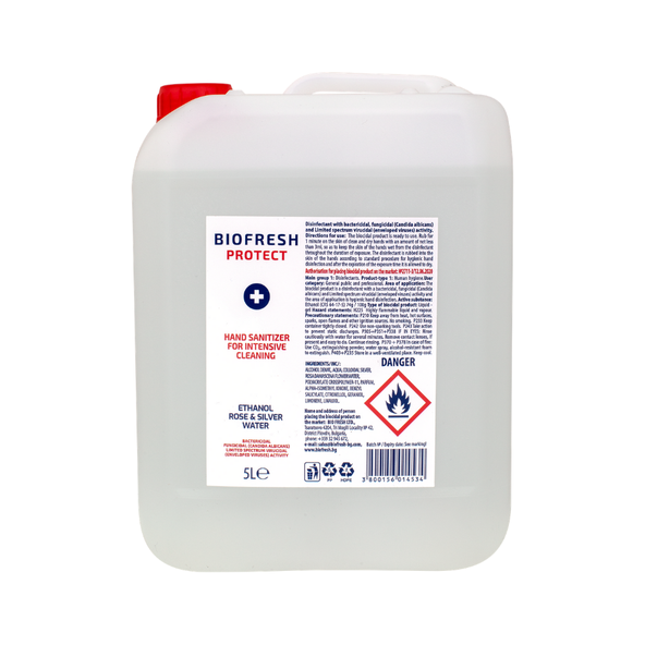 Biofresh čisticí roztok na ruce 5 l