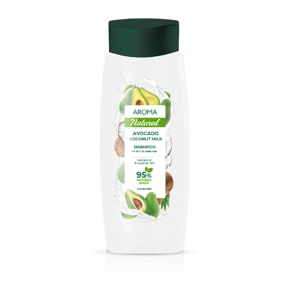 Aroma Avocado & Coconut Milk šampon na jemné a slabé vlasy 400 ml