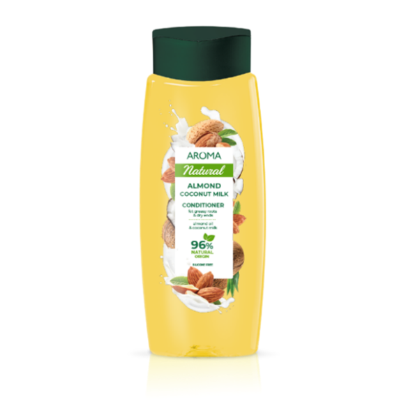 Aroma Almond & Coconut Milk kondicionér pro mastné kořínky 400 ml
