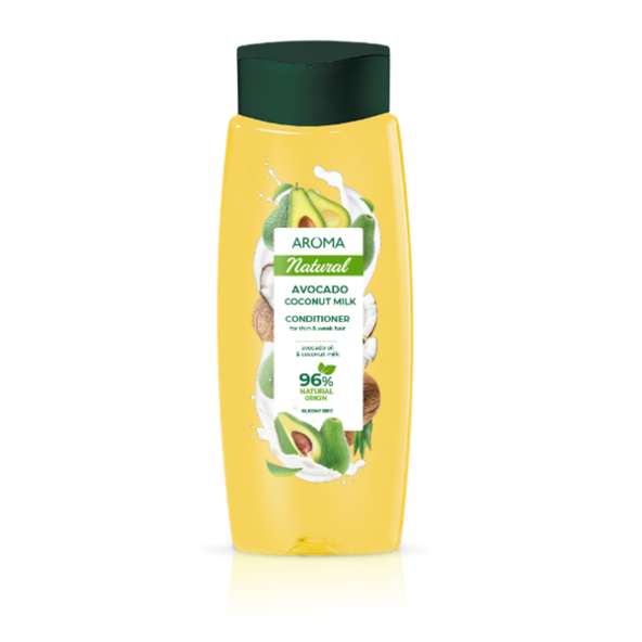 Aroma Avocado & Coconut Milk kondicionér na jemné a slabé vlasy 400 ml