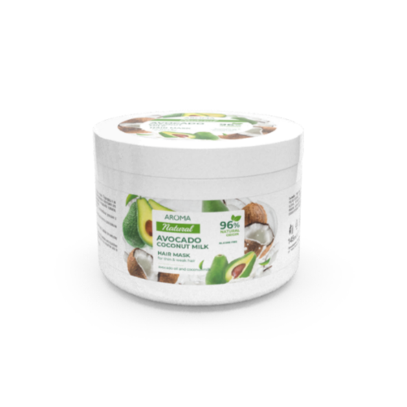 Aroma Avocado & Coconut Milk maska na jemné a slabé vlasy 450 ml