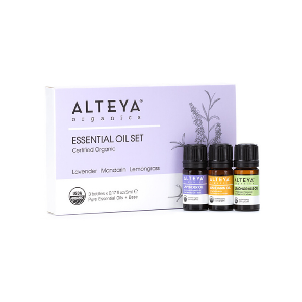 Alteya dárková sada BIO esenciálních olejů 3x5 ml
