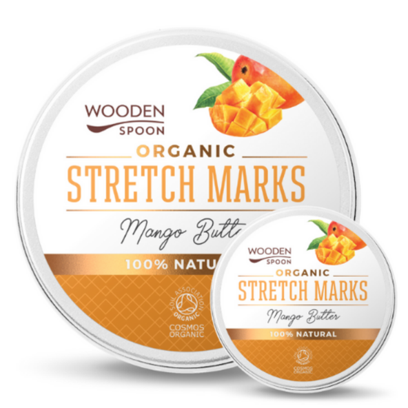 Wooden Spoon mangové máslo proti striím 15 ml