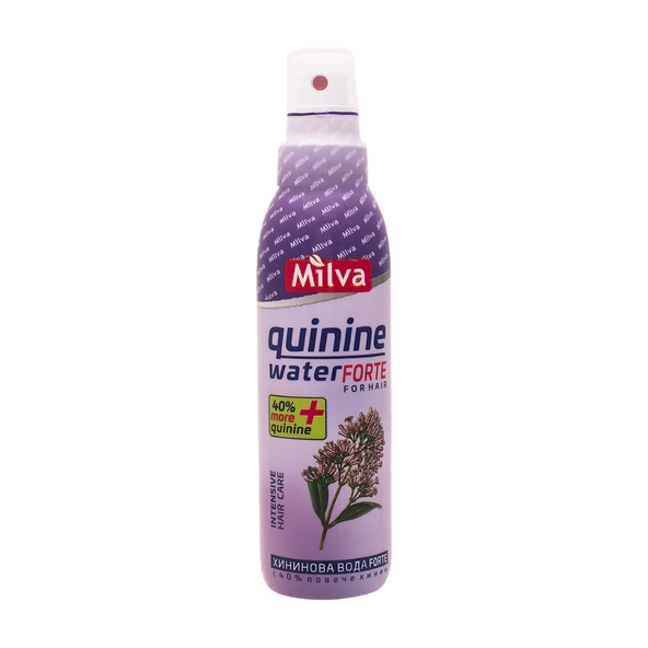 MILVA chinínová voda Forte s pumpičkou 200 ml