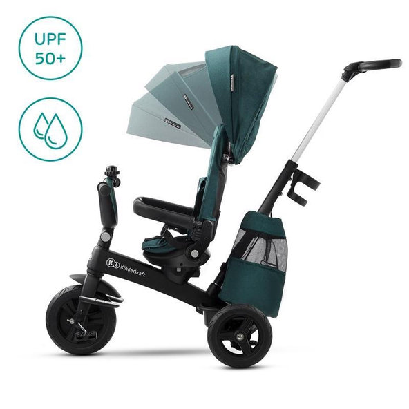 Kinderkraft trojkolka Easytwist Midnight Green