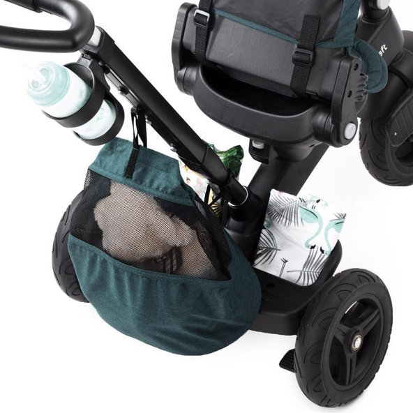 Kinderkraft trojkolka Easytwist Midnight Green