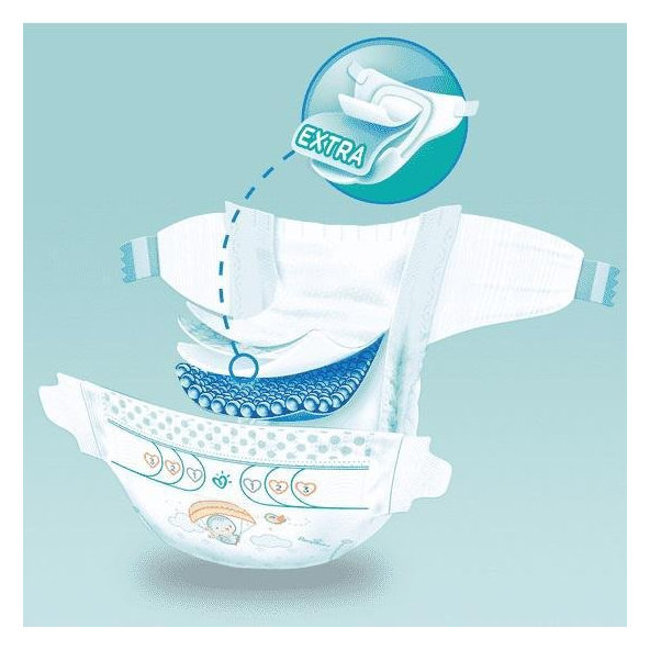 Pampers Active Baby jednorázové pleny 6–10 kg vel. 3 208 ks