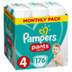 Pampers Active Baby Dry Pants plenkové kalhotky 9–15 kg vel. 4 176 ks