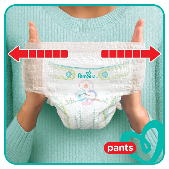Pampers Active Baby Dry Pants plenkové kalhotky 9–15 kg vel. 4 176 ks