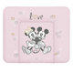 CEBA Přebalovací podložka Disney Minnie & Mickey Pink 85x72 cm