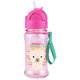 SKIP HOP Zoo tritan láhev s brčkem Lama 12 m+ 355 ml