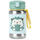 SKIP HOP Spark Style nerezová láhev s brčkem Ježek 12 m+ 350 ml