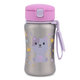 SKIP HOP Besties Squad nerezová láhev s brčkem kočička 12 m+ 350 ml
