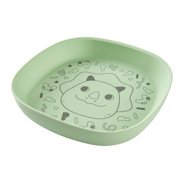Skip Hop Besties Squad silikonový talíř Green 24 m+