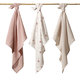 Babyono Super Soft mušelínové pleny 70×70 cm hnědá 3 ks