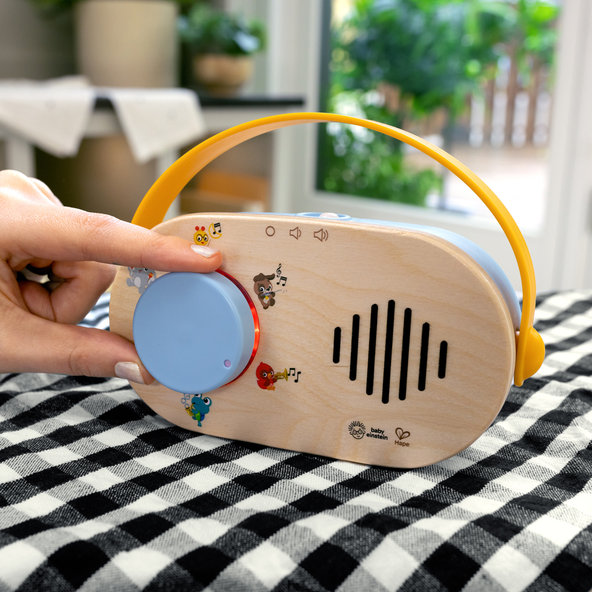 BABY EINSTEIN Hračka rádio Discovery Radio™ HAPE 6m+