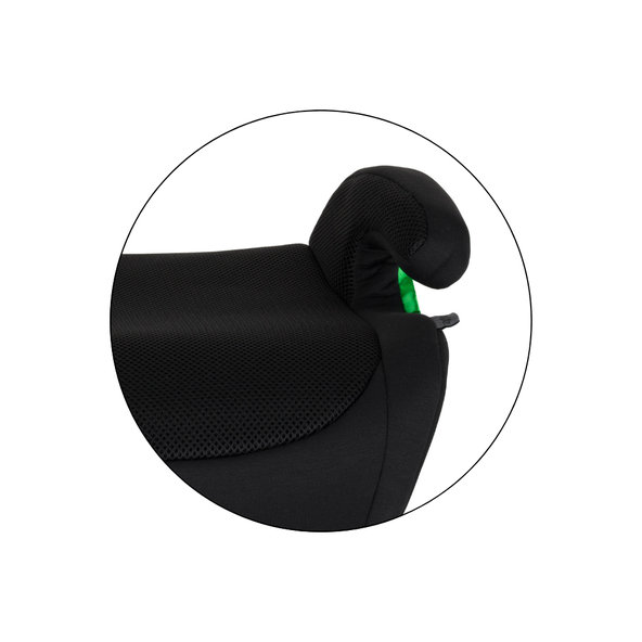 PETITE&MARS Podsedák Optimus Pro i-Size Air Coal Black 125–150 cm