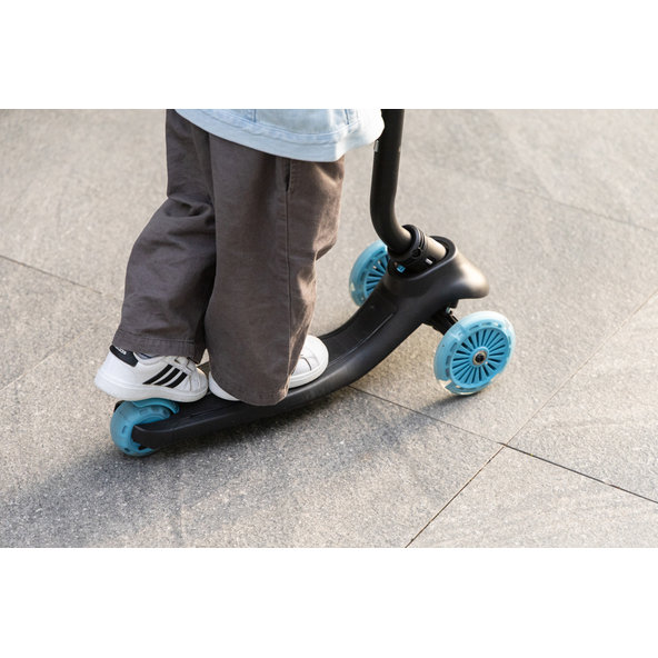 QPLAY Odrážedlo a koloběžka Sema Evo 6v1 Sky Blue 12 m+