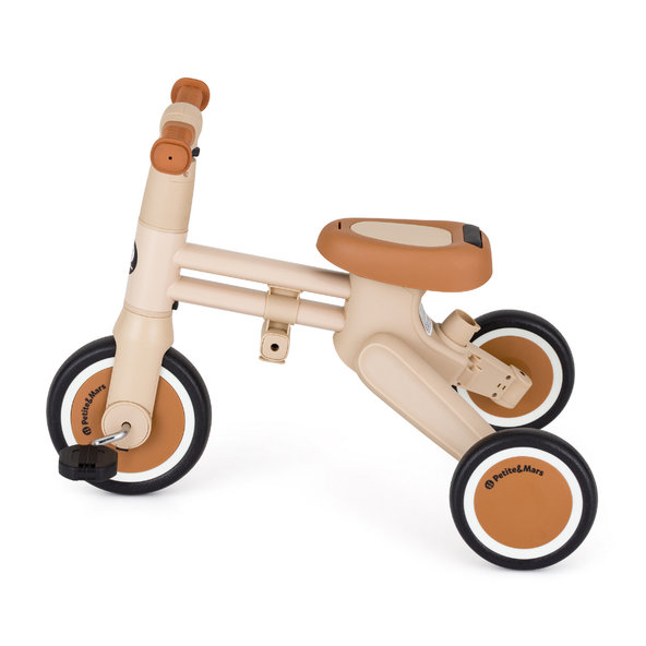 PETITE&MARS Drift multifunkční tříkolka 4v1 Desert Sand