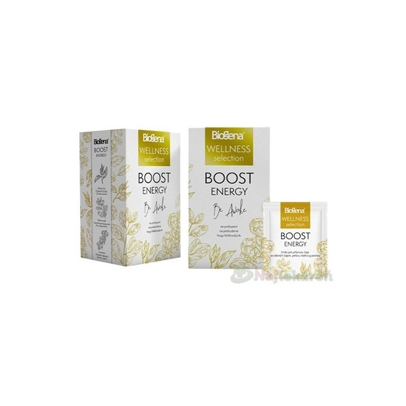 Biogena Wellness Boost Energy bylinný čaj 20 sáčků