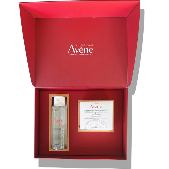 AVENE Les Essentiels revitalizační krém 50 ml + micelární voda 100 ml