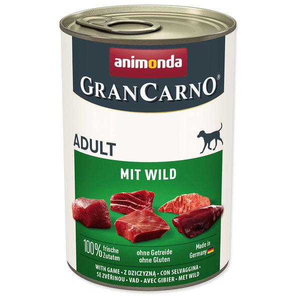 Animonda Gran Carno Adult konzerva se zvěřinou 400 g