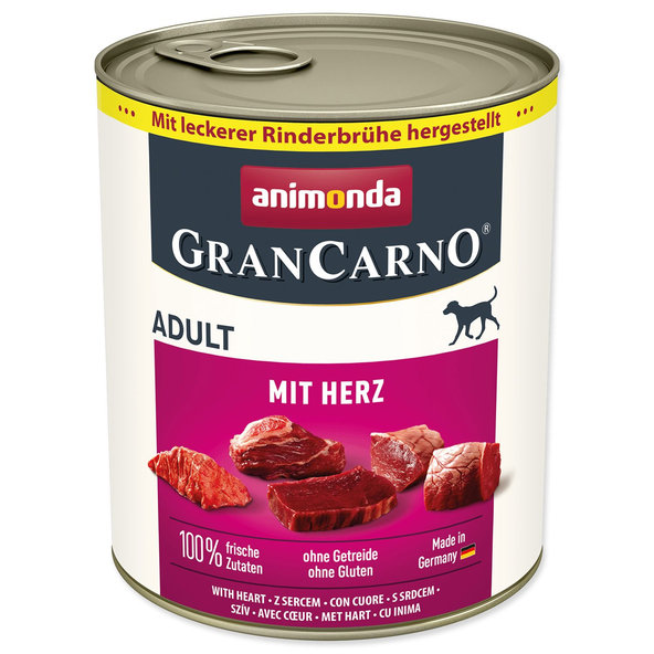 Animonda Gran Carno Adult konzerva se srdcem 800 g
