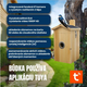 BOT inteligentní ptačí budka s Wi-Fi kamerou Tuya BH2