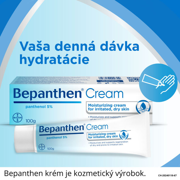 Bepanthen krém s 5 % panthenolu 100 g