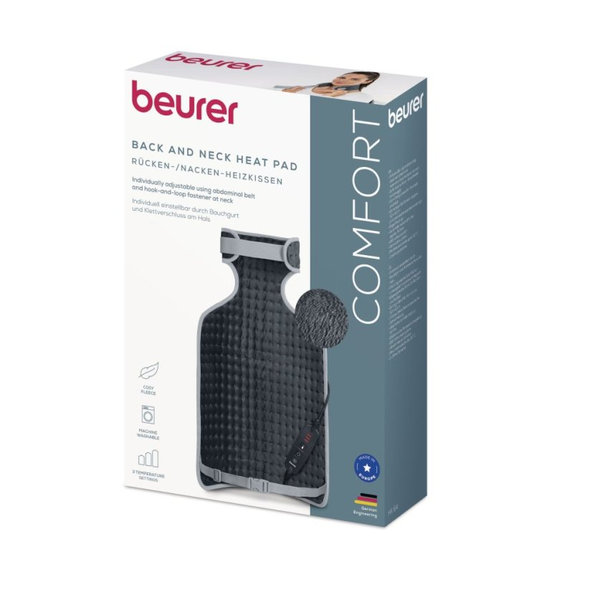 Beurer vyhřívací podložka na záda HK64 Cosy Grey