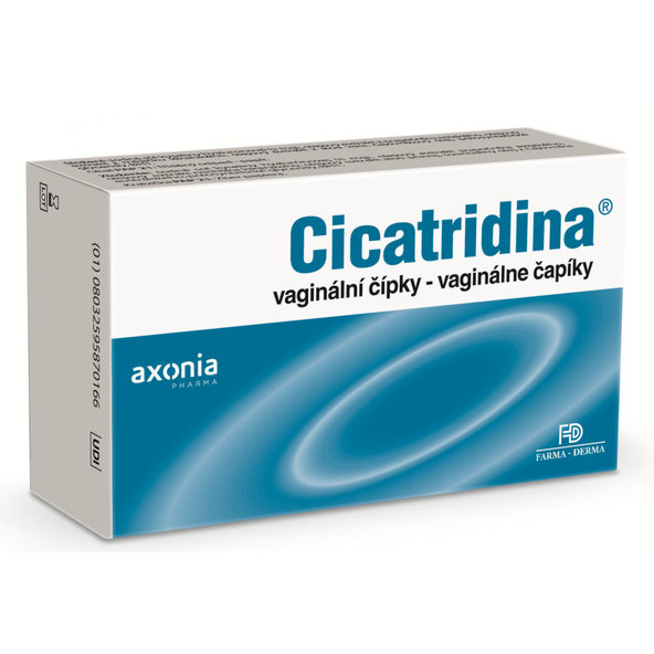 Cicatridina vaginální čípky 10 x 2 g