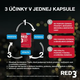 Cemio RED3 60+15 kapslí zdarma