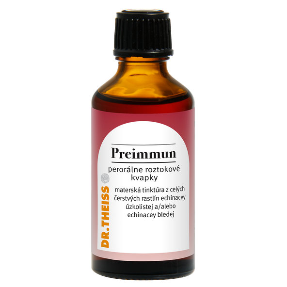 Dr. Theiss Echinacea Kräuter Preimmun, bylinné kapky 50 ml
